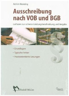 Ausschreibung nach VOB und BGB - Henning, Achim