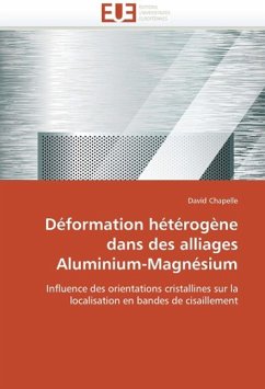 Déformation Hétérogène Dans Des Alliages Aluminium-Magnésium