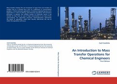 An Introduction to Mass Transfer Operations for Chemical Engineers - Coutinho, Cecil