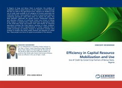 Efficiency in Capital Resource Mobilization and Use