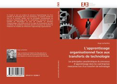 L''apprentissage organisationnel face aux transferts de technologie - Lachambre, Hugo