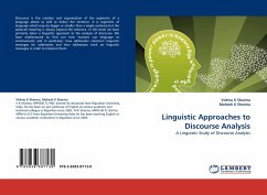 Linguistic Approaches to Discourse Analysis - Sharma, Vishnu K;K Sharma, Mahesh