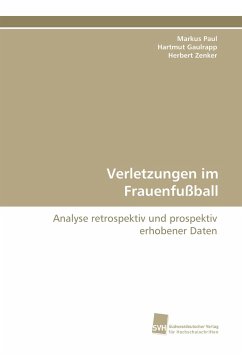 Verletzungen im Frauenfußball - Paul, Markus;Gaulrapp, Hartmut;Zenker, Herbert