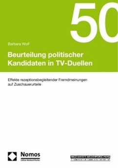 Beurteilung politischer Kandidaten in TV-Duellen - Wolf, Barbara