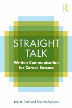 Straight Talk - Timm, Paul R; Bienvenu, Sherron