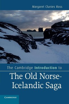 The Cambridge Introduction to the Old Norse-Icelandic Saga - Clunies Ross, Margaret (University of Sydney)