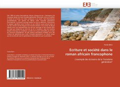 Ecriture et société dans le roman africain francophone - Bekri, Farida