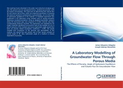 A Laboratory Modelling of Groundwater Flow Through Porous Media - Adegoke, James Adeyemo;Adeniyi Olowofela, Joseph