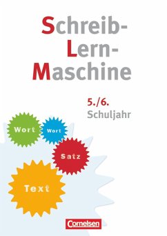 Schreib-Lern-Maschine 5./6. Schuljahr. Arbeitsheft mit Lösungsheft - Heidenreich, Werner;Heidenreich, Claudia