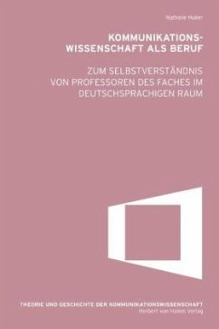 Cover Kommunikationswissenschaft als Beruf