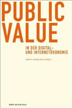 Cover Public Value in der Digital- und Internetökonomie