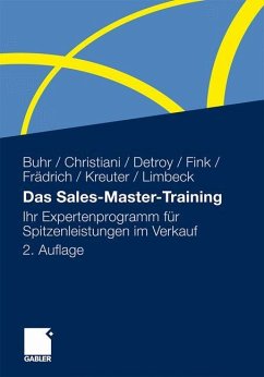 Das Sales-Master-Training - Buhr, Andreas;Christiani, Alexander;Detroy, Erich-Norbert