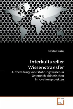 Interkultureller Wissenstransfer - Svatek, Christian