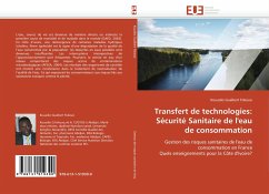 Transfert de technologies: Sécurité Sanitaire de l''eau de consommation - Fokouo, Kouadio Gualbert