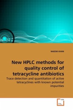 New HPLC methods for quality control of tetracycline antibiotics - KHAN, NAEEM
