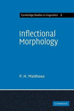 Inflectional Morphology - Matthews, P. H.; Matthews, Peter
