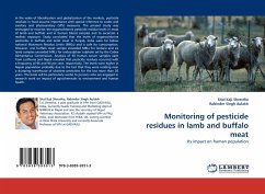 Monitoring of pesticide residues in lamb and buffalo meat