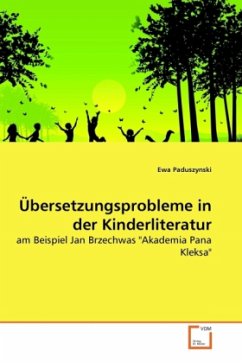 Cover Übersetzungsprobleme in der Kinderliteratur