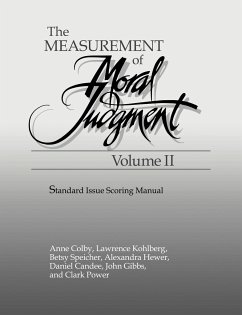 The Measurement of Moral Judgement, Volume II - Colby, Anne; Kohlberg, Lawrence; Speicher, Betsy