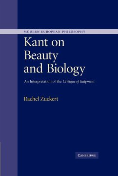 Kant on Beauty and Biology - Rachel, Zuckert; Zuckert, Rachel