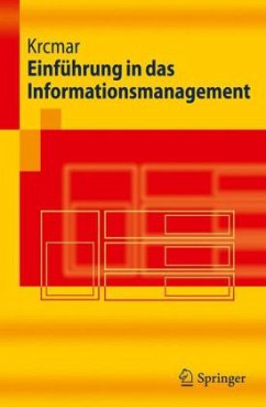 Einführung in das Informationsmanagement - Krcmar, Helmut