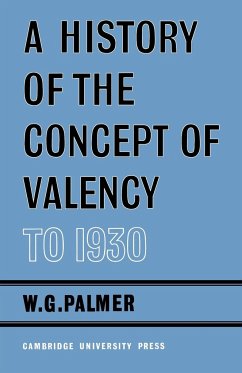 Cover A History of the Concept of Valency to 1930