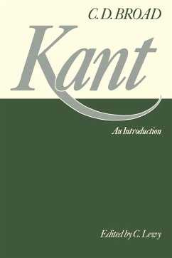 Kant - Broad, O. D.; Broad, Charlie Dunbar; Broad