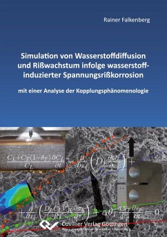 Cover Simulation von Wasserstoffdiffusion und Rißwachstum infolge wasserstoffinduzierter Spannungsrißkorrosion mit einer Analyse der Kopplungsphänomenologie