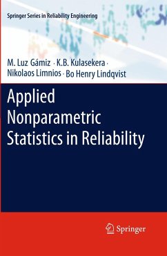 Applied Nonparametric Statistics in Reliability - Gámiz, M Luz; Kulasekera, K B; Limnios, Nikolaos; Lindqvist, Bo Henry