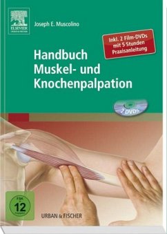 Cover Handbuch Muskel-und Knochenpalpation inkl 2 Film-DVDs mit 5 Stunden Praxisanleitung