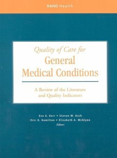 Quality of Care for General Medical Conditions