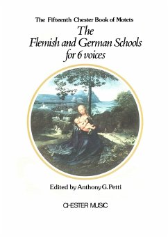 The Flemish and German Schools for 6 voices (chorus) score