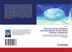 Financial Sector Reforms and Soundness of Non-Bank Finance Companies Financial Sector Reforms and Soundness of Non-Bank Finance Companies