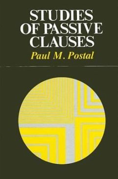 Studies of Passive Clauses - Postal, Paul M.