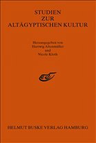 Studien zur Altägyptischen Kultur Band 32 - Altenmüller, Hartwig / Kloth, Nicole (Hgg.)