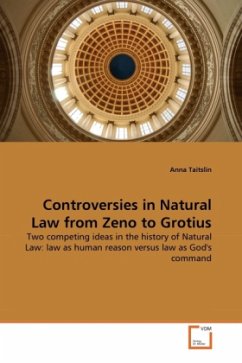 Cover Controversies in Natural Law from Zeno to Grotius