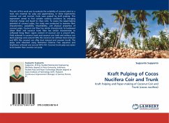 Kraft Pulping of Cocos Nucifera Coir and Trunk