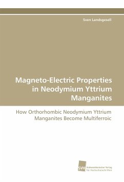 Magneto-Electric Properties in Neodymium Yttrium Manganites - Landsgesell, Sven