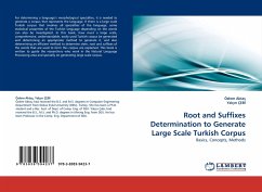 Root and Suffixes Determination to Generate Large Scale Turkish Corpus - Aktas, Özlem;Çebi, Yalçin