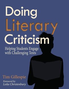 Doing Literary Criticism - Gillespie, Tim