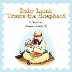 Baby Lamb Trusts the Shepherd
