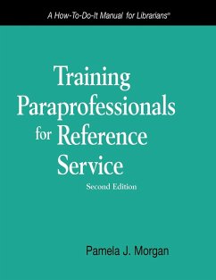 Training Paraprofessionals for Reference Service - Morgan, Pamela J.