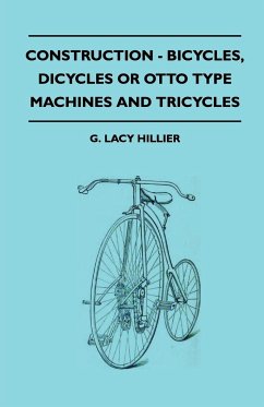 Construction - Bicycles, Dicycles Or Otto Type Machines And Tricycles - Hillier, G. Lacy