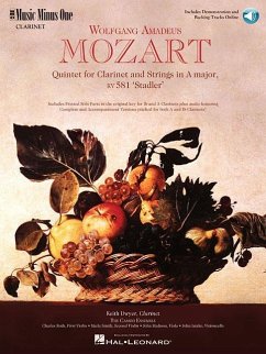 Mozart Quintet in A, Kv581 Book/Online Audio [With 2 CDs]