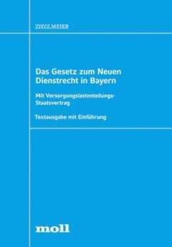 Cover Das Gesetz zum Neuen Dienstrecht in Bayern