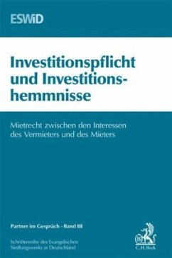 Cover Investitionspflicht und Investitionshemmnisse