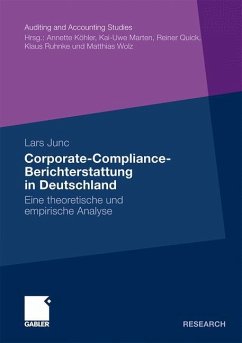 Corporate-Compliance-Berichterstattung in Deutschland - Junc, Lars