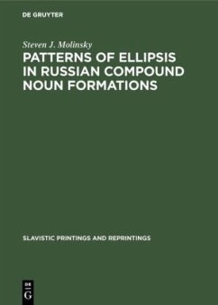 Patterns of Ellipsis in Russian Compound Noun Formations - Molinsky, Steven J.