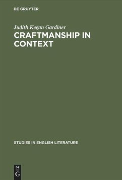 Craftmanship in Context - Gardiner, Judith Kegan