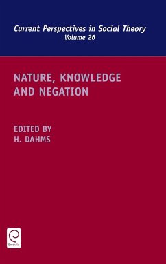 Nature, Knowledge and Negation - Dahms, Harry F.